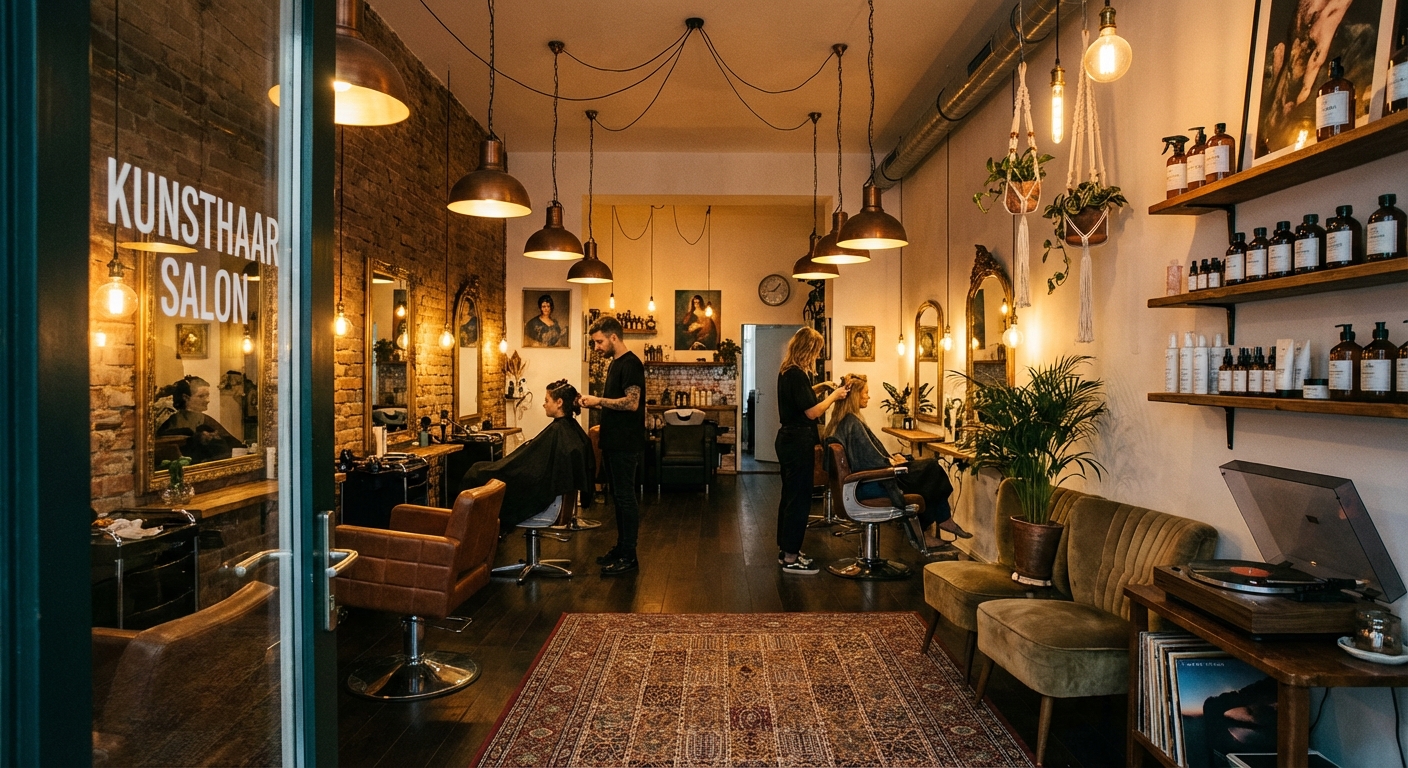 STRÄHNE Salon Interior